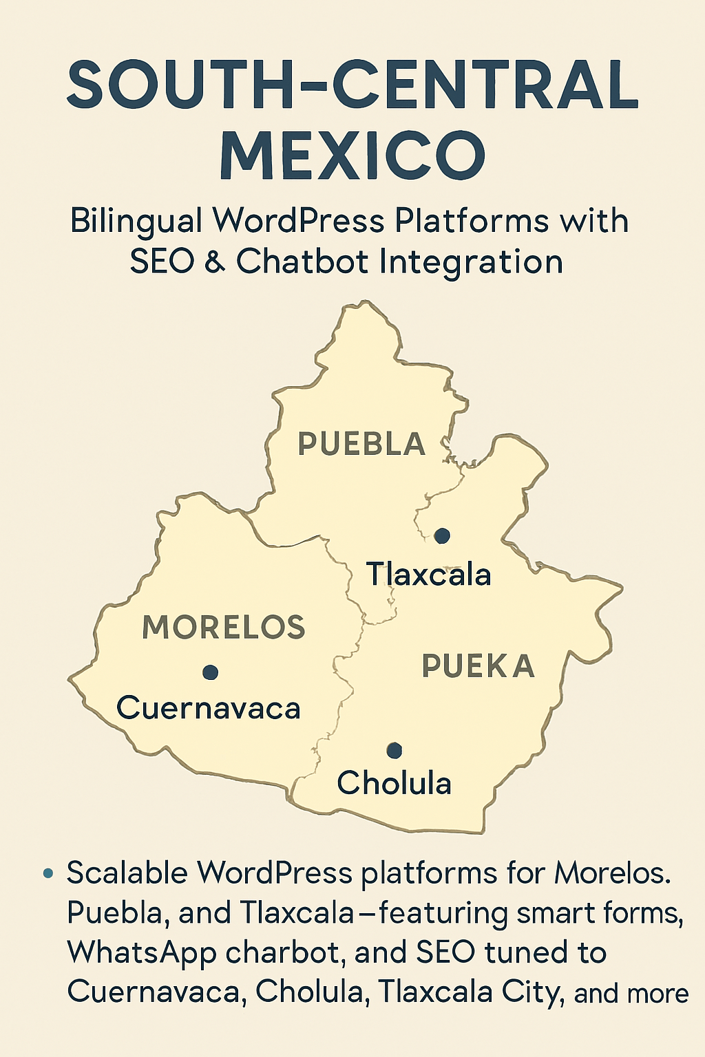 PEVAL Media™ WordPress Deployment – Morelos, Puebla, Tlaxcala